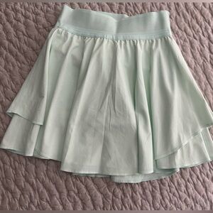 Lululemon Light Green Skater Skirt